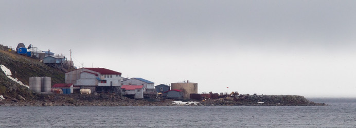 Little Diomede Village, Little Diomede Island, Alaska