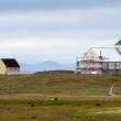 Church scene, Flatey Island, Iceland
