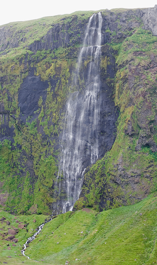 Waterfall, southern Iceland